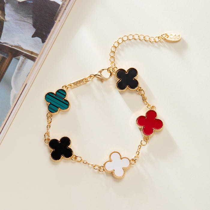 Wholesale Four Leaf Clover Bracelet JDC-BT-Chuya005