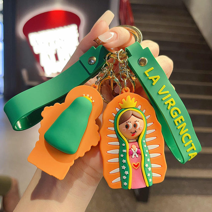 Wholesale  Cartoon Russian Doll Keychain Bag Pendant