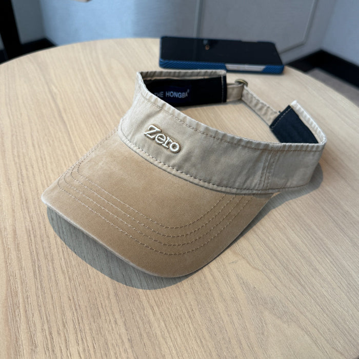 Wholesale Washed Cotton Baseball Cap Retro Vintage Versatile Sun Hat Sports Sunshade Hat