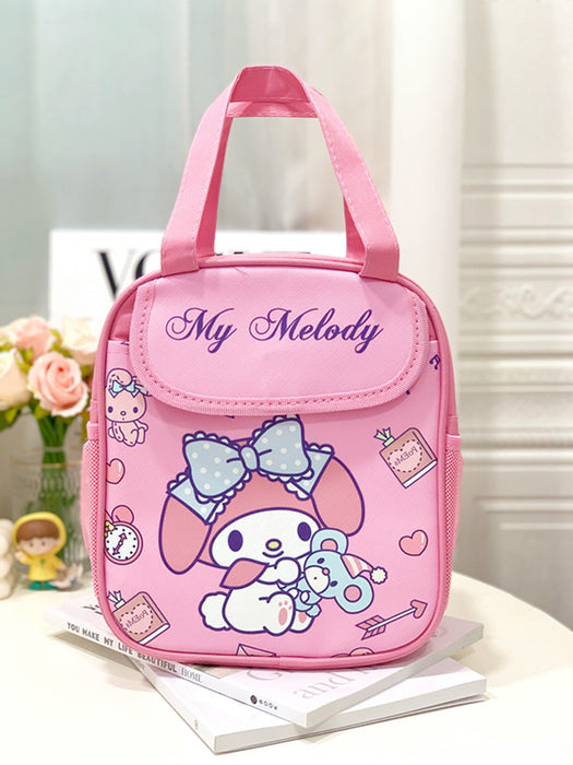 Wholesale PU Cartoon Portable Large Capacity Insulated Lunch Bag JDC-HD-Kameng001