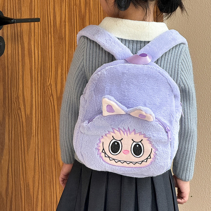 Wholesale Cartoon Children' s Plush Cute Cartoon Shoulder Bags
