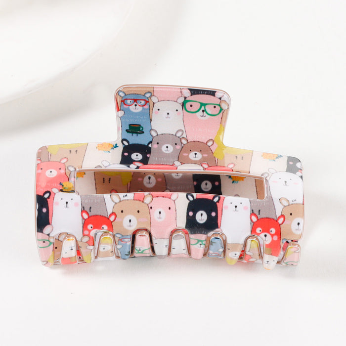 Wholesale Cartoon Animal Jewelry Headwear Grabber Hairpin Cartoon