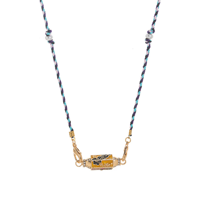 Wholesale Valentine' s Day Colorful Tarot Card Necklace