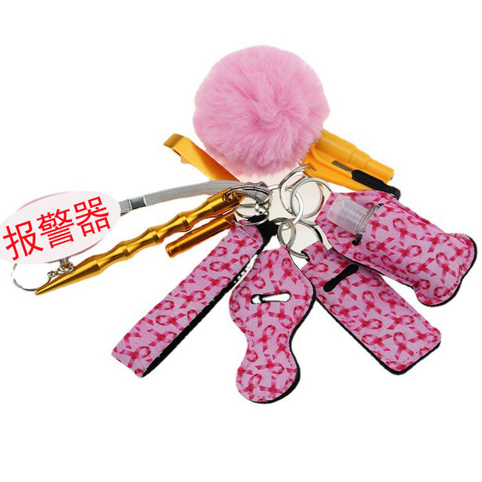 Wholesale Diving Fabric Printing 11-piece Keychain Set JDC-KC-TouMS085