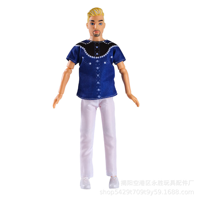 Wholesale prince casual  doll men' s suit children' s toy clothes