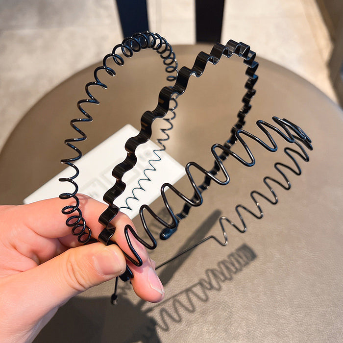 Wholesale Men's hairband simple invisible sports headband face wash non-slip headband hair accessory