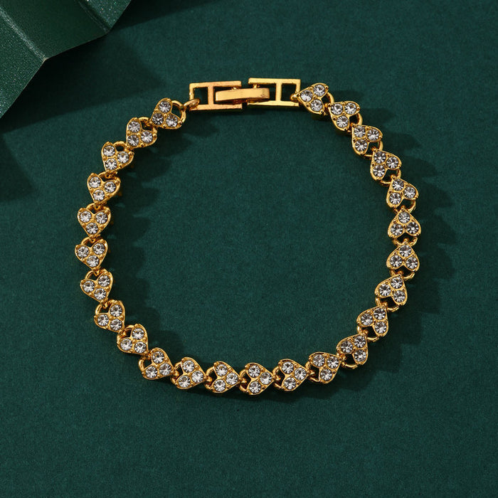 Wholesale Love Alloy Diamond Bracelet JDC-BT-Liyang006
