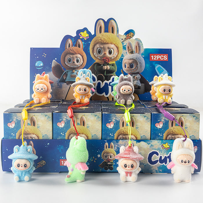 Wholesale Crown flocking ornaments doll children' s toy blind box