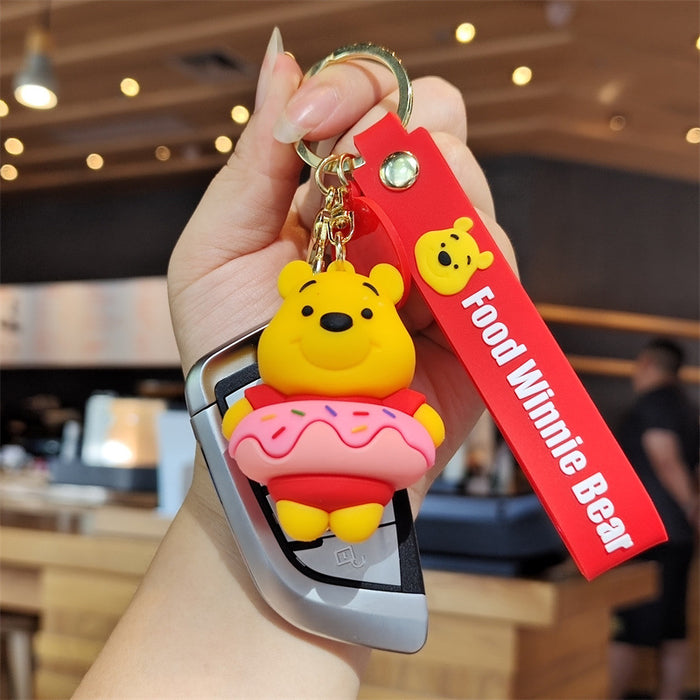 Wholesale Cartoon Silicone Doll Keychain JDC-KC-ZhuoRan014