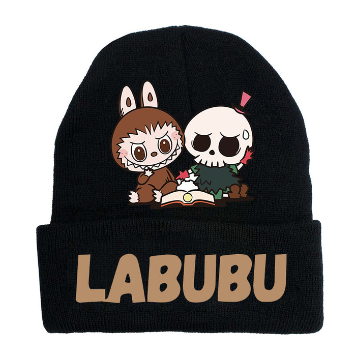 Wholesale Anime cartoon woolen hat knitted hat pullover outdoor warm