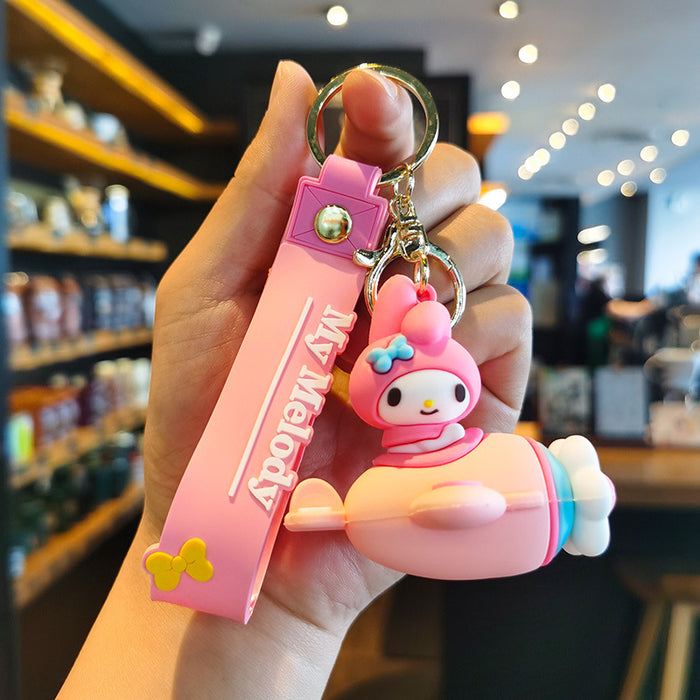 Wholesale Cartoon Doll Silicone Keychain JDC-KC-Tingm213