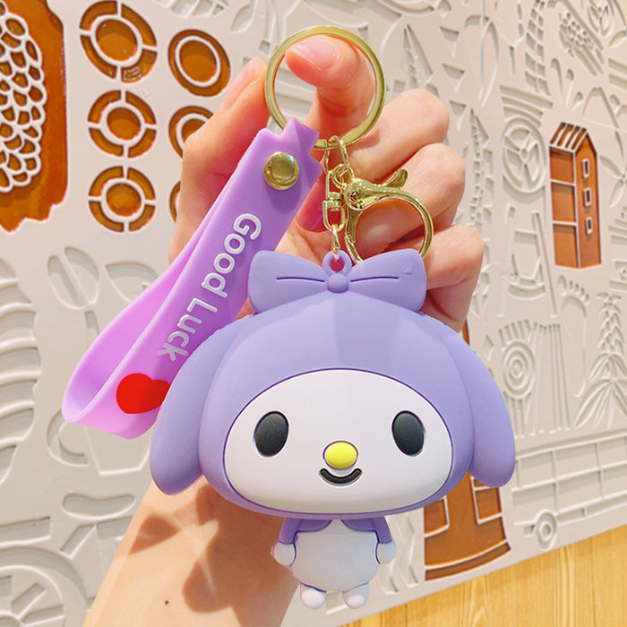 Wholesale   Cartoon Coin Purse Car Keychain Hanging Backpack Wholesale Doll Pendant Key Chain Jewelry