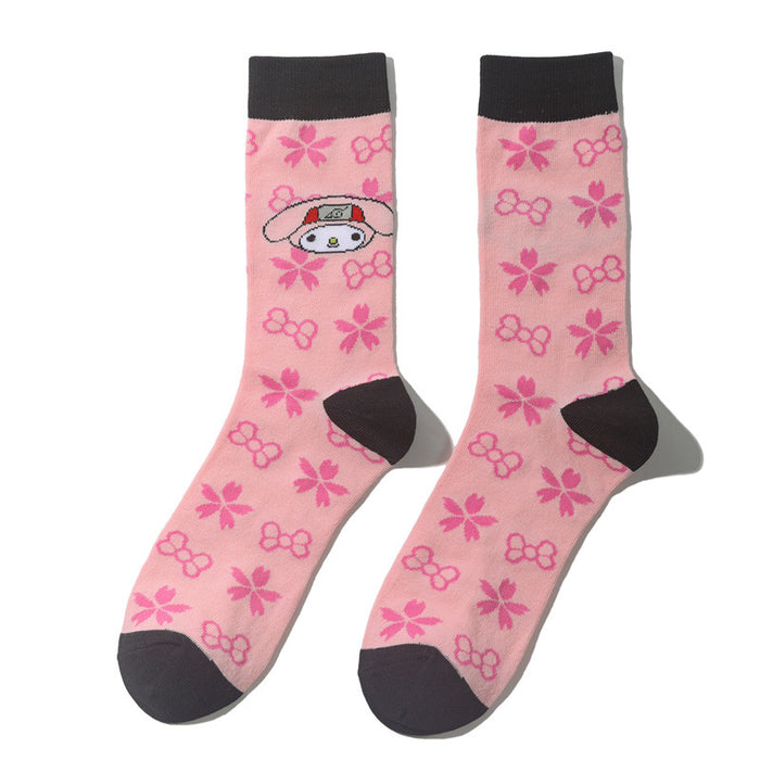 Wholesale Mid length socks anime socks