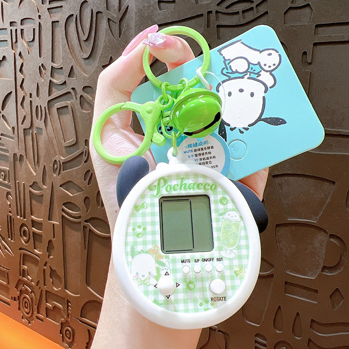 Wholesale Plastic Cartoon Block Game Keychains JDC-KC-YanG018