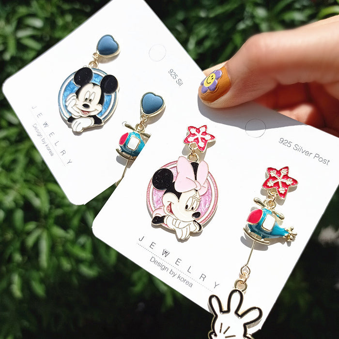 Wholesale Cartoon Alloy Cute Earrings JDC-ES-Xingj044