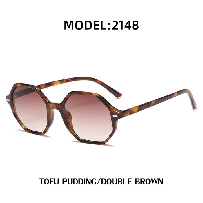 Wholesale Sunglasses Fashion Polygonal Irregular Sunglasses
