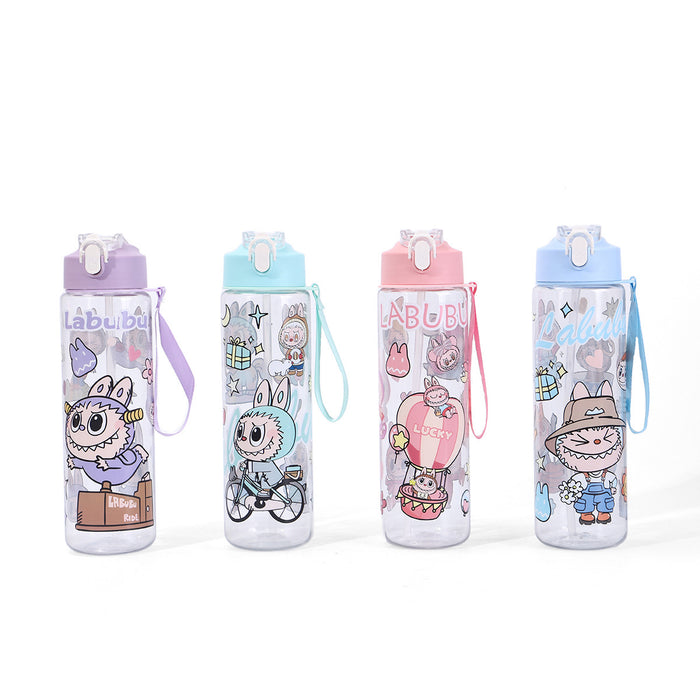 Wholesale Children' s Cartoon Straw Water Tumblers Cup