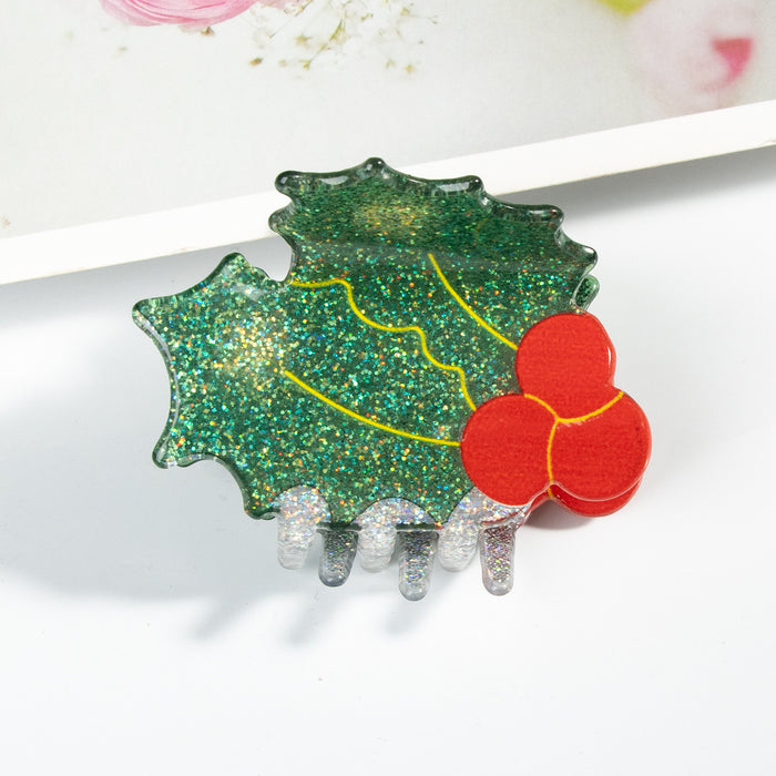 Wholesale Snowman  Christmas Tree Shoes Christmas Hat  Christmas Clip Hair Clip Cute Cartoon