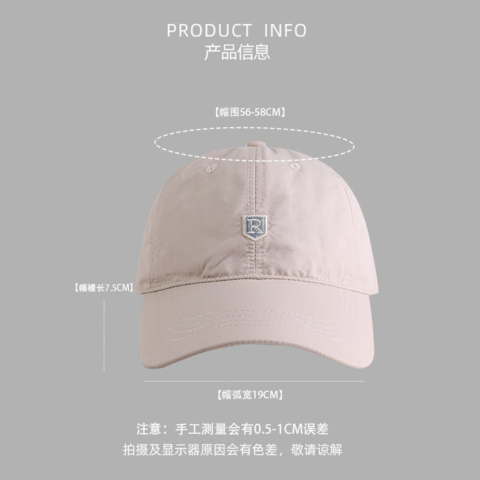 Wholesale Hat quick drying thin duckbill cap versatile baseball cap outdoor casual sports sun hat for women