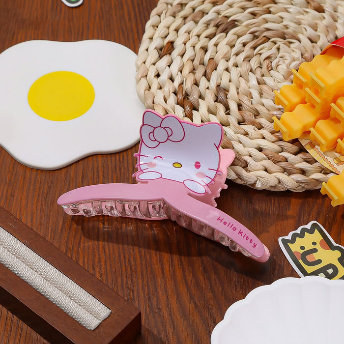 Wholesale Color Transparent  Grab Clip Cute Cartoon Hair Grab