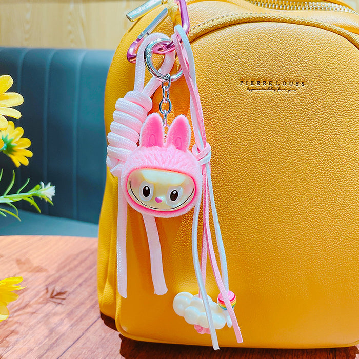 Wholesale Cartoon Vegetation Plush Keychain Pendant Car Keychain Pendant Cute Bag Small Gift