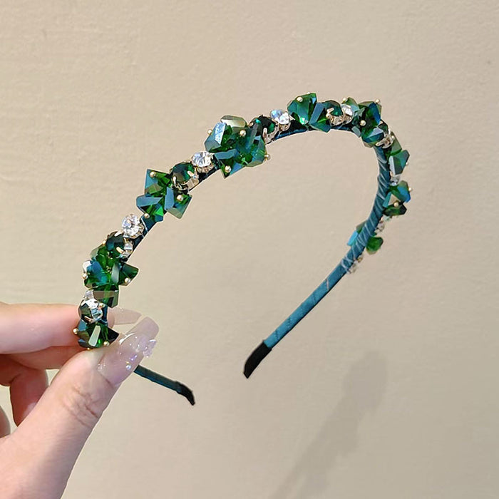 Wholesale Women's Mori Style Crystal Headband