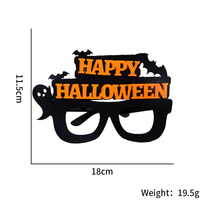 Wholesale Glasses Funny Photo Props Ghost Festival Party Decoration Supplies  Cartoon Plastic Glasses