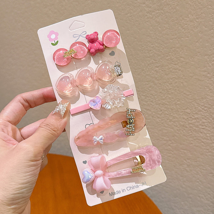 Wholesale Ocean Series Resin Hairpin Set JDC-HC-HaiYi005