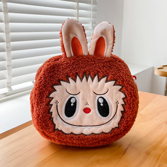 Wholesale Cartoon  Children' s Plush Toy Backpack Cute Cartoon Doll Backpack