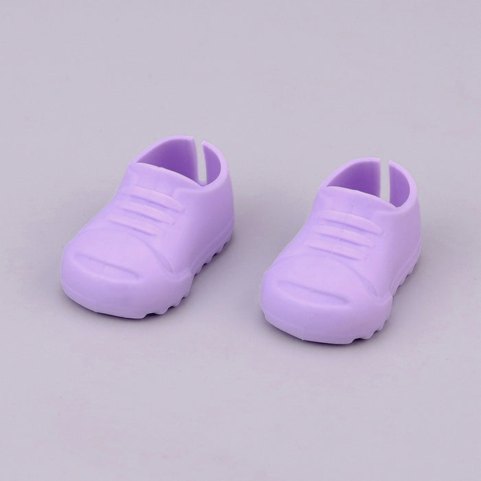 Wholesale Doll pendant doll accessories shoes dress-up casual shoes candy color