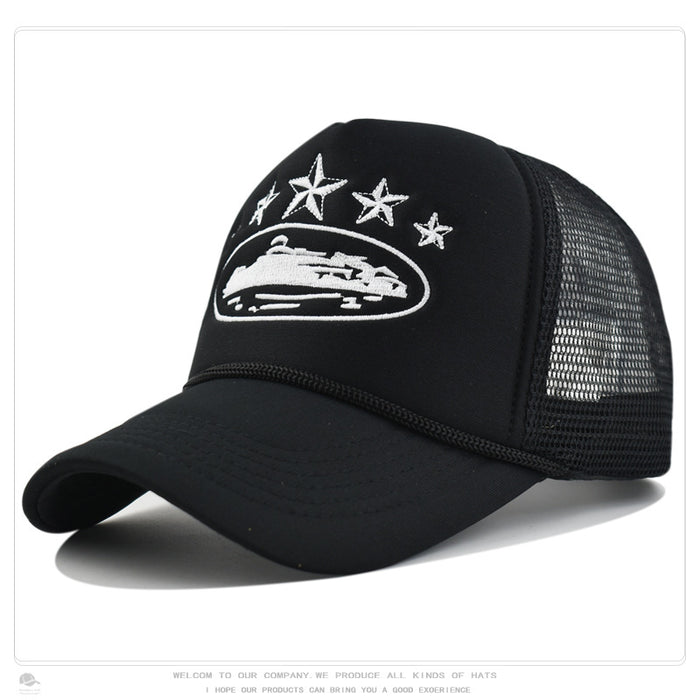 Wholesale Trucker hat summer embroidery visor baseball cap peaked hat