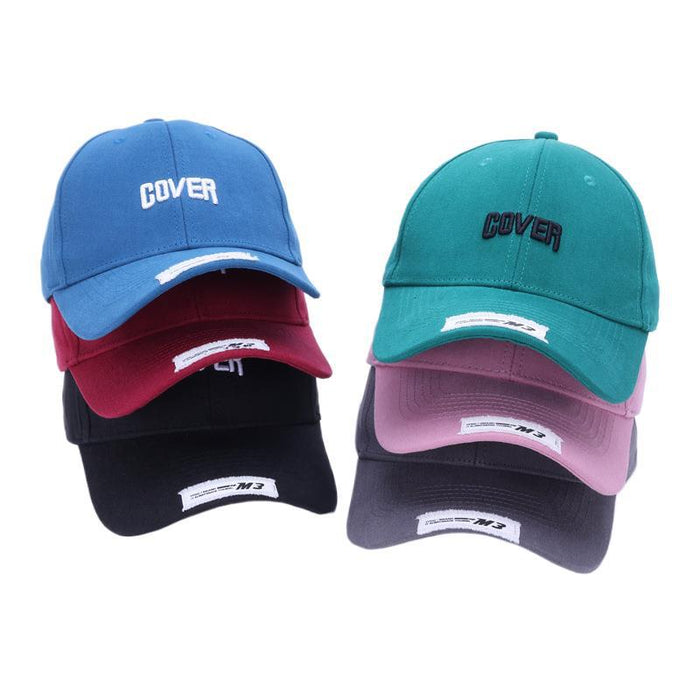 Wholesale Fashionable embroidered letter baseball cap, summer sun shading duckbill cap