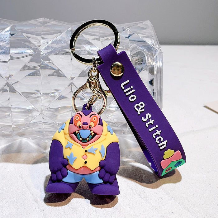 Wholesale Cartoon Silicone Doll Keychain JDC-KC-QiChao019