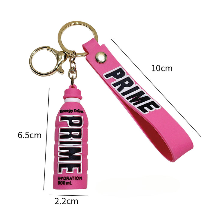 Wholesale Beverage Bottle PVC Soft Glue Keychain JDC-KC-Qiwei037