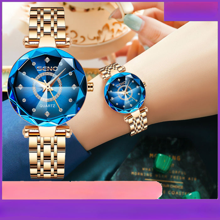 Wholesale Quartz Watch Diamond Steel Band Women's Watch JDC-BT-TSR003