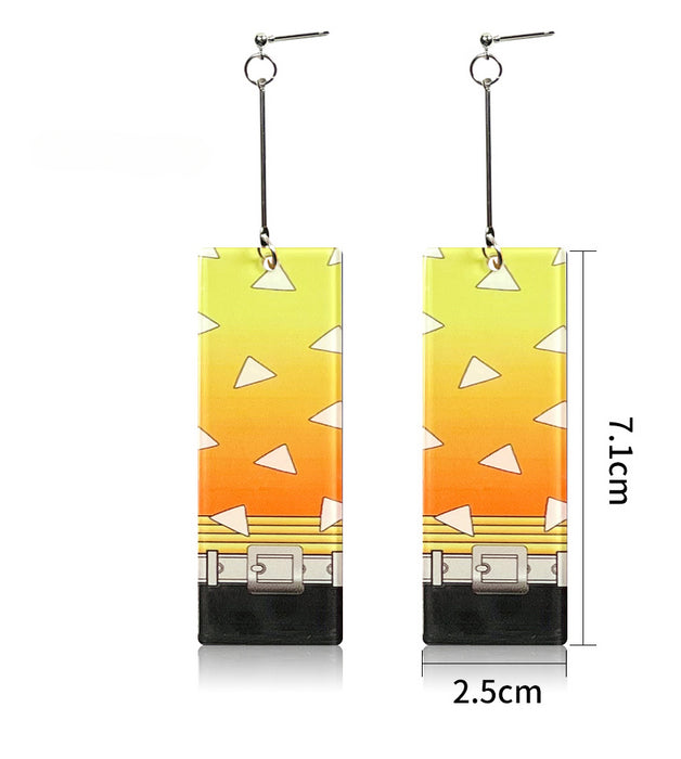 Wholesale Acrylic Cartoon Earrings JDC-ES-JiaYi008