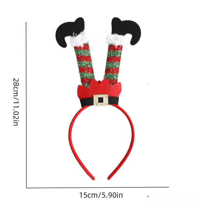 Wholesale Christmas Plastic Headband JDC-HD-ZHHAO004