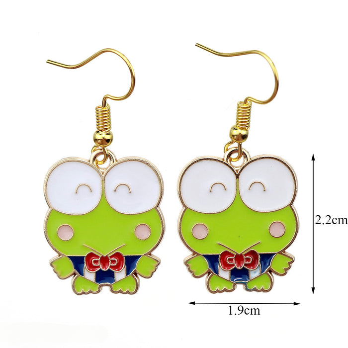 Wholesale Cartoon Animal Resin Earrings JDC-ES-niqing019