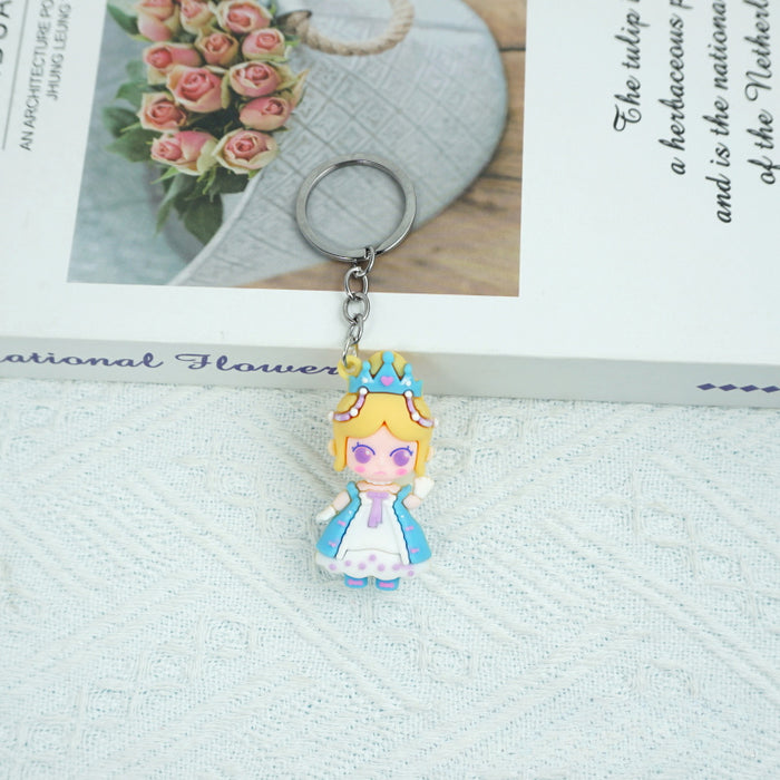 Wholesale Cartoon Silicone Doll Keychain JDC-KC-Yexiang002