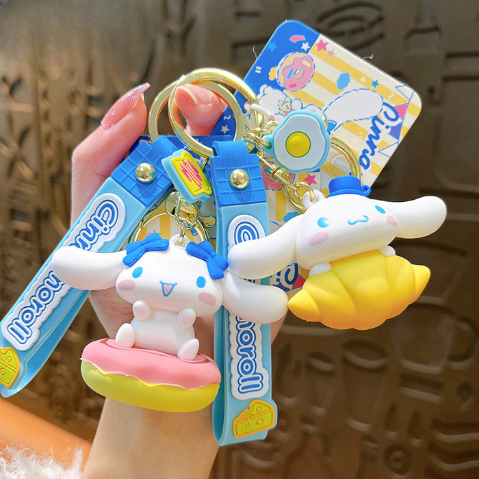 Wholesale Cartoon Silicone Keychains(S) JDC-KC-YanG019