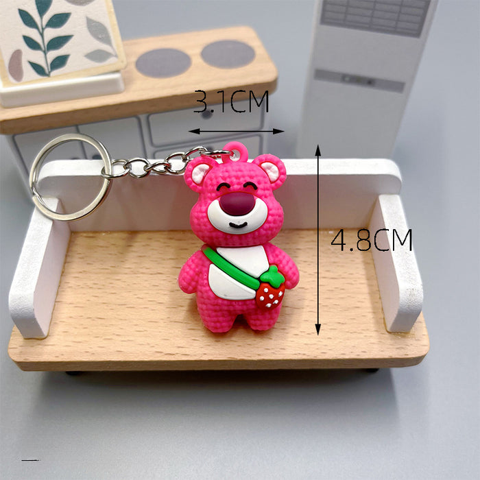 Wholesale PVC Cartoon Cute Keychain JDC-KC-Wenma006