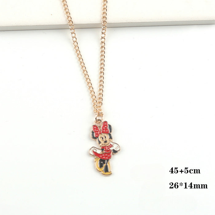 Wholesale Cartoon Alloy Pendant Necklace JDC-NE-FuYu013