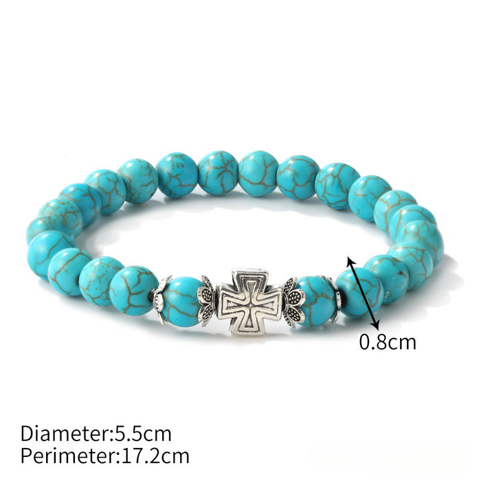 Wholesale Bohemian Ethnic Style Turquoise Bracelet JDC-BT-ManY004