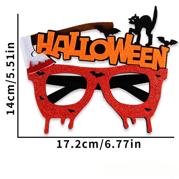 Wholesale Halloween Party LED Light Plastic Light Glasses JDC-SG-ZHHAO001