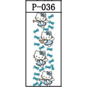 Wholesale 5pcs UV DTF Cartoon Pattern Pen Stickers JDC-ST-JieSheng069