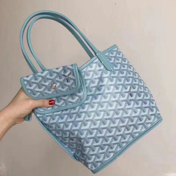 Wholesale PU 30*20*10 GY portable TOTE bag (F) JDC-SD002