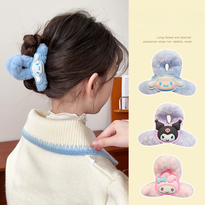 Wholesale New Korean Plush Hairpin Little Girl Cute Hairpin Shark Clip Children's Hairpin JDC-HC-Zaix001