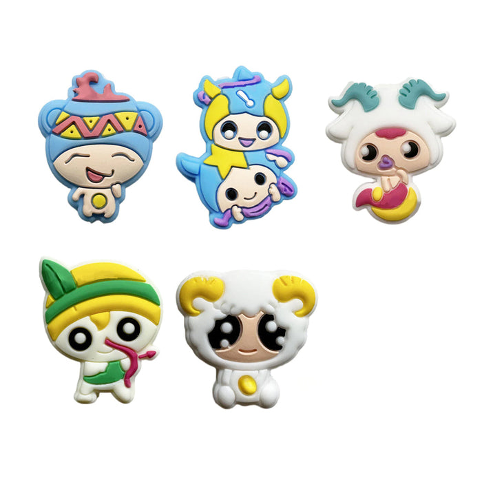Wholesale 10PCS Cartoon Silicone Beads JDC-BDS-FangG014