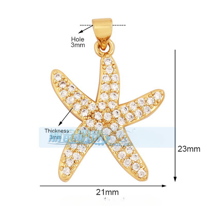 Wholesale Alloy Marine Life DIY Jewelry Accessories JDC-DIY-MoHua002