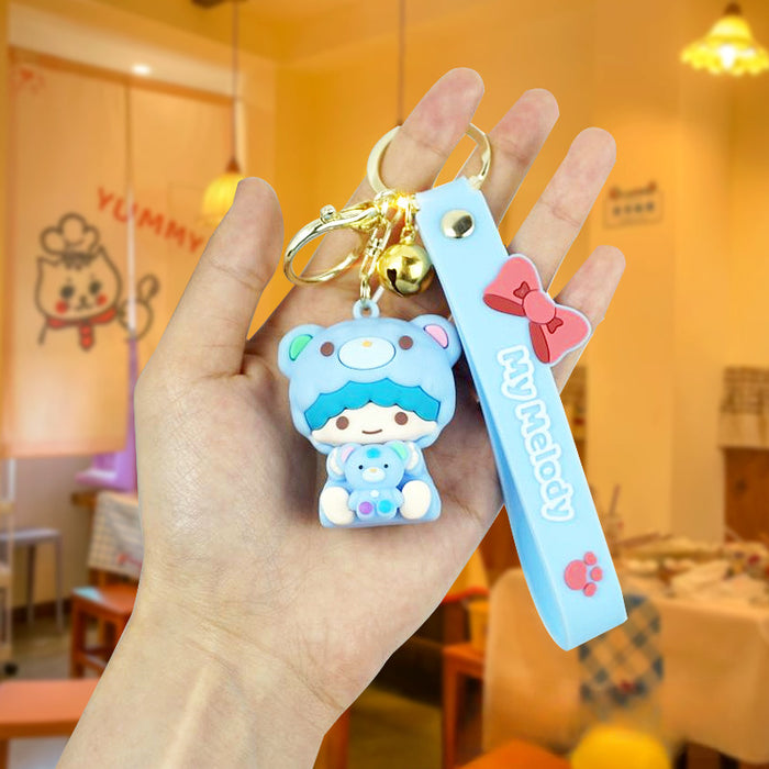 Wholesale PVC Cartoon Doll  Keychain JDC-KC-Yexiang022